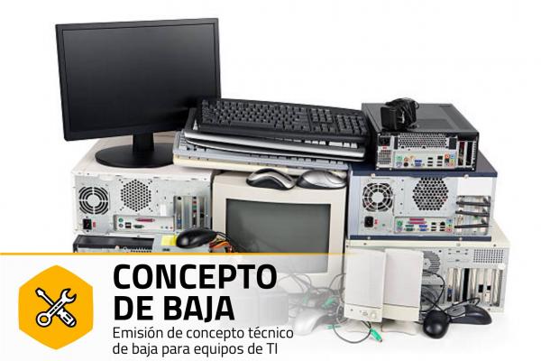 Imagen del servicio Concepto de Baja